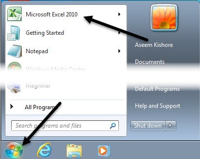 Xcel program for windows 10