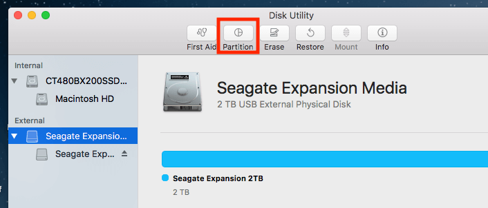 Seagate external hard drive for mac on pc